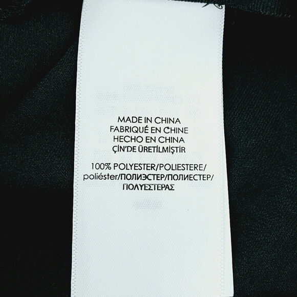 Polo Ralph Lauren Cargo Wrap Skirt Black Pocket Lightweight Size M Minimalist - Picture 7 of 9